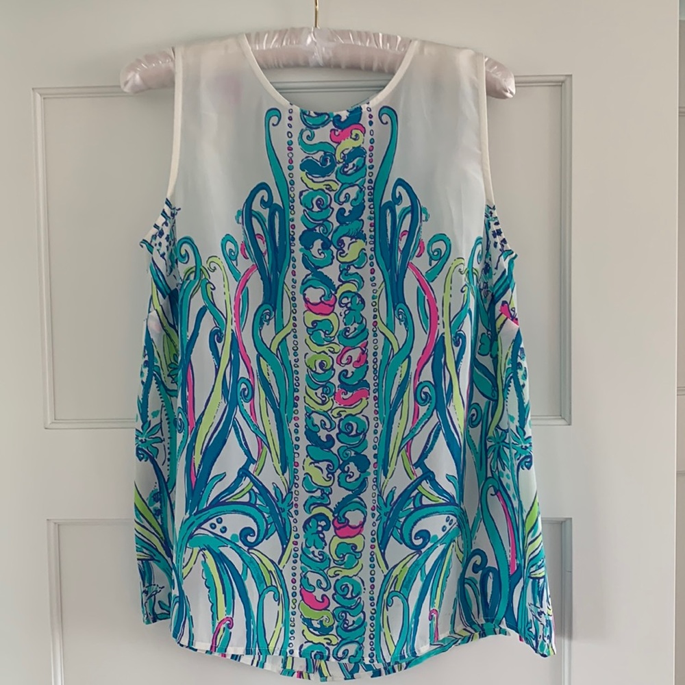 Lilly Pulitzer Silk Top